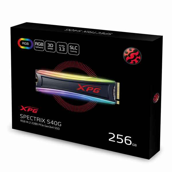 Hard Drive Adata XPG S40G m.2 256 GB SSD LED RGB - Image 2